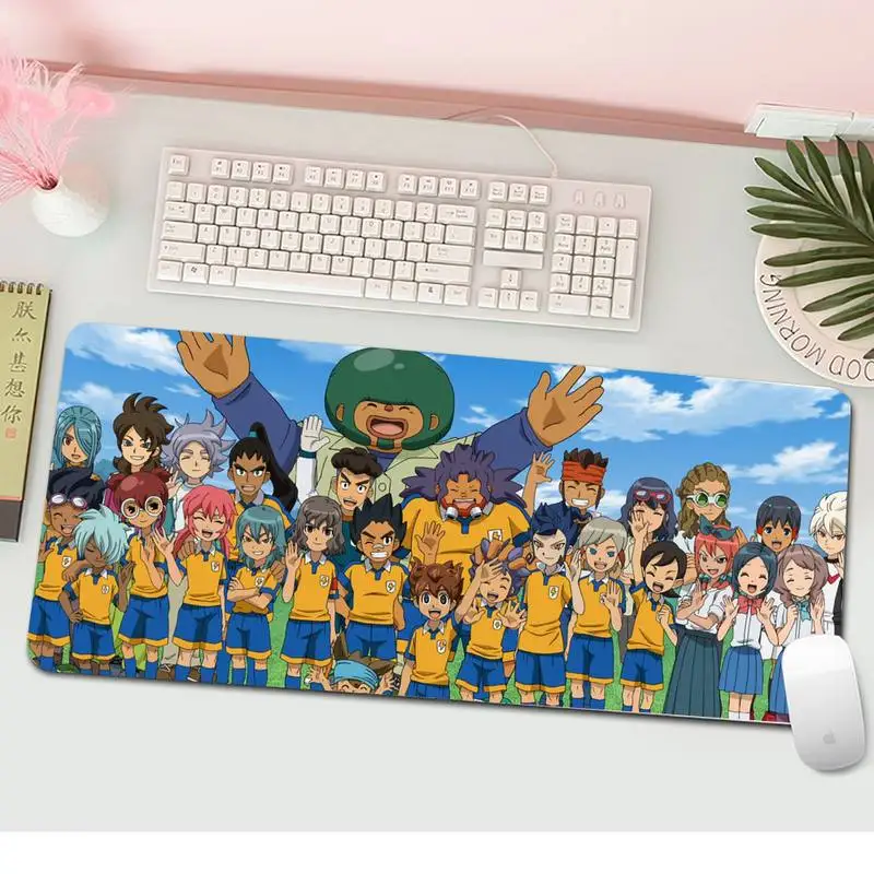 

Inazuma Eleven Unique Desktop Pad Game Mousepad Gaming Mousepad XL Large Gamer Keyboard PC Desk Mat Computer Tablet Mouse Pad