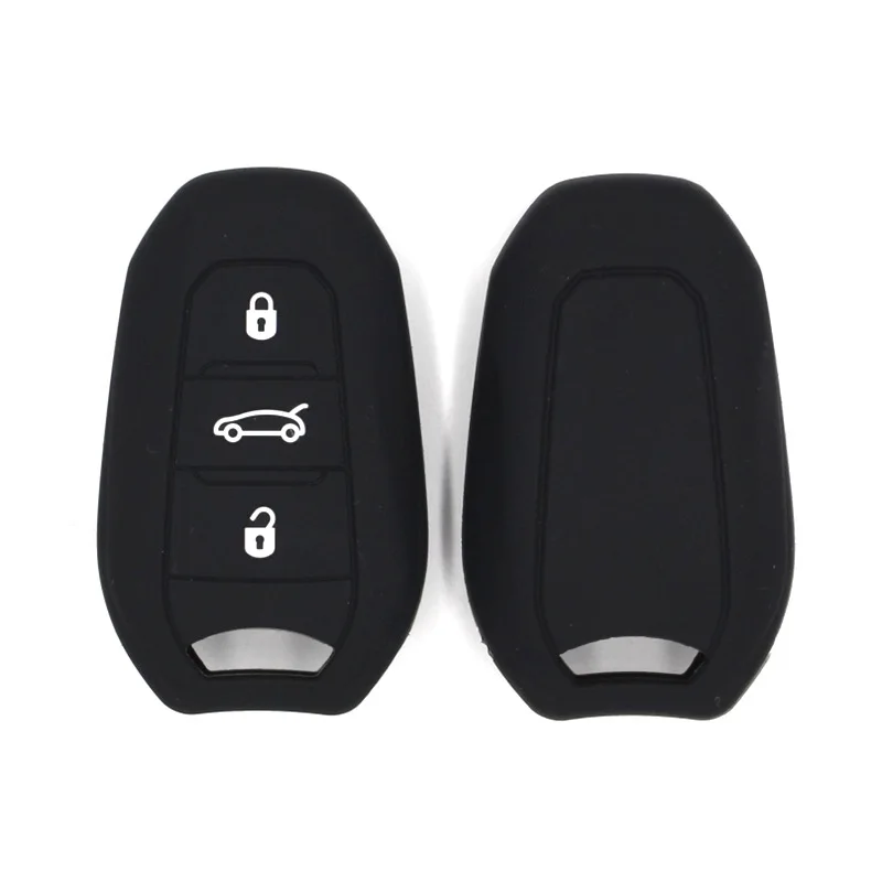 Мягкий силиконовый чехол для смарт ключа с дистанционным управлением и 3