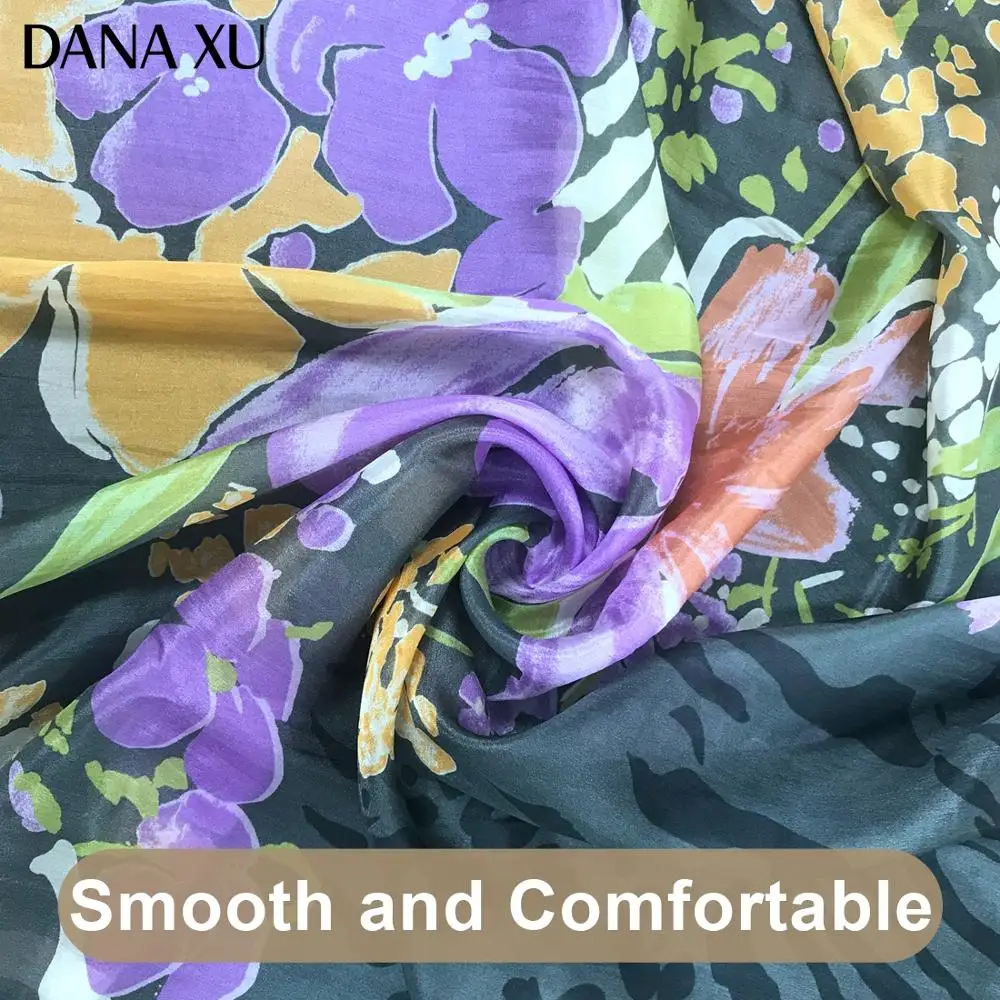 

2021 Silk Long Scarf Luxury Brand Women New Design Beach Blanket Shawl Wear Swimwear Bandana Hijab Face Shield Foulard