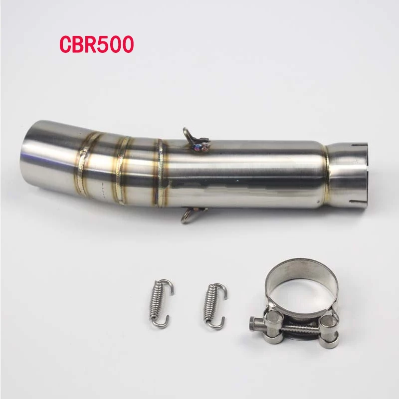 Бесплатная доставка CBR300 CB300 CB300R CBR400 CBR500 выхлопная труба из нержавеющей стали 50 8