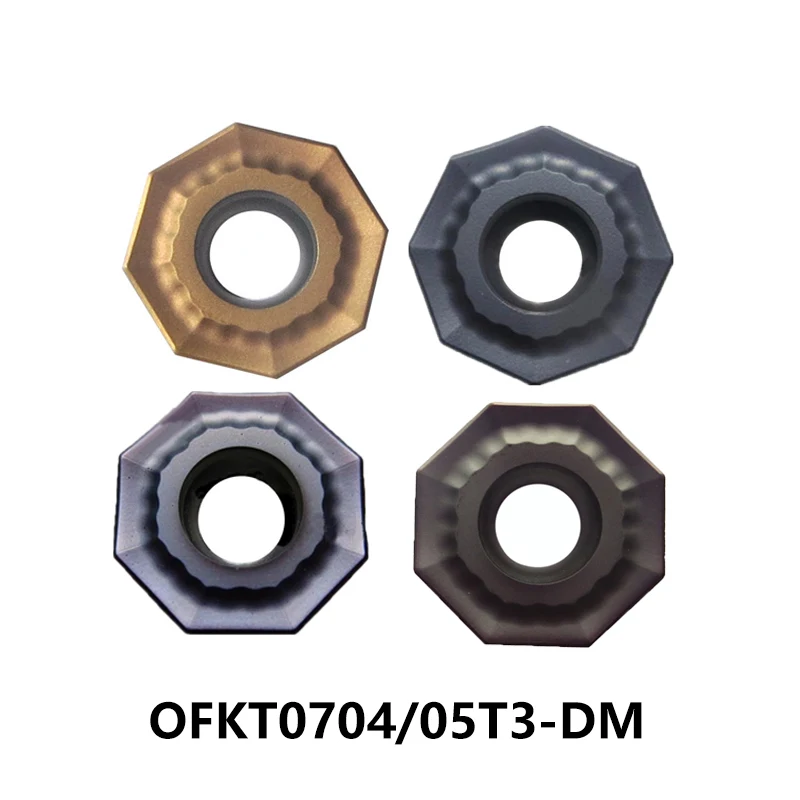 Оригинальные карбидные вставки OFKT05T3 DM YB9320 YBD152 YBG102 YBG302 YBM253 OFKT 05T3 токарные станки