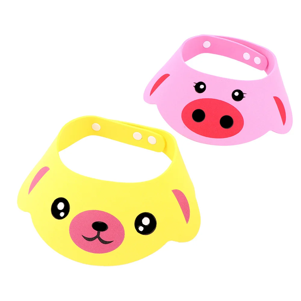 1 шт. новая детская шапочка для шампуня красивая регулируемая шапка младенцев