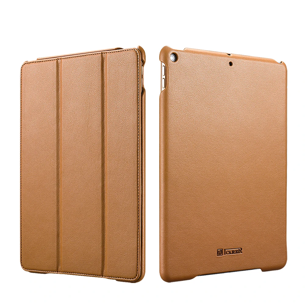 Icarer для Apple iPad Mini 5 (7 9 дюйма) 2019 простой серии Высокое качество ПУ Кожаный чехол