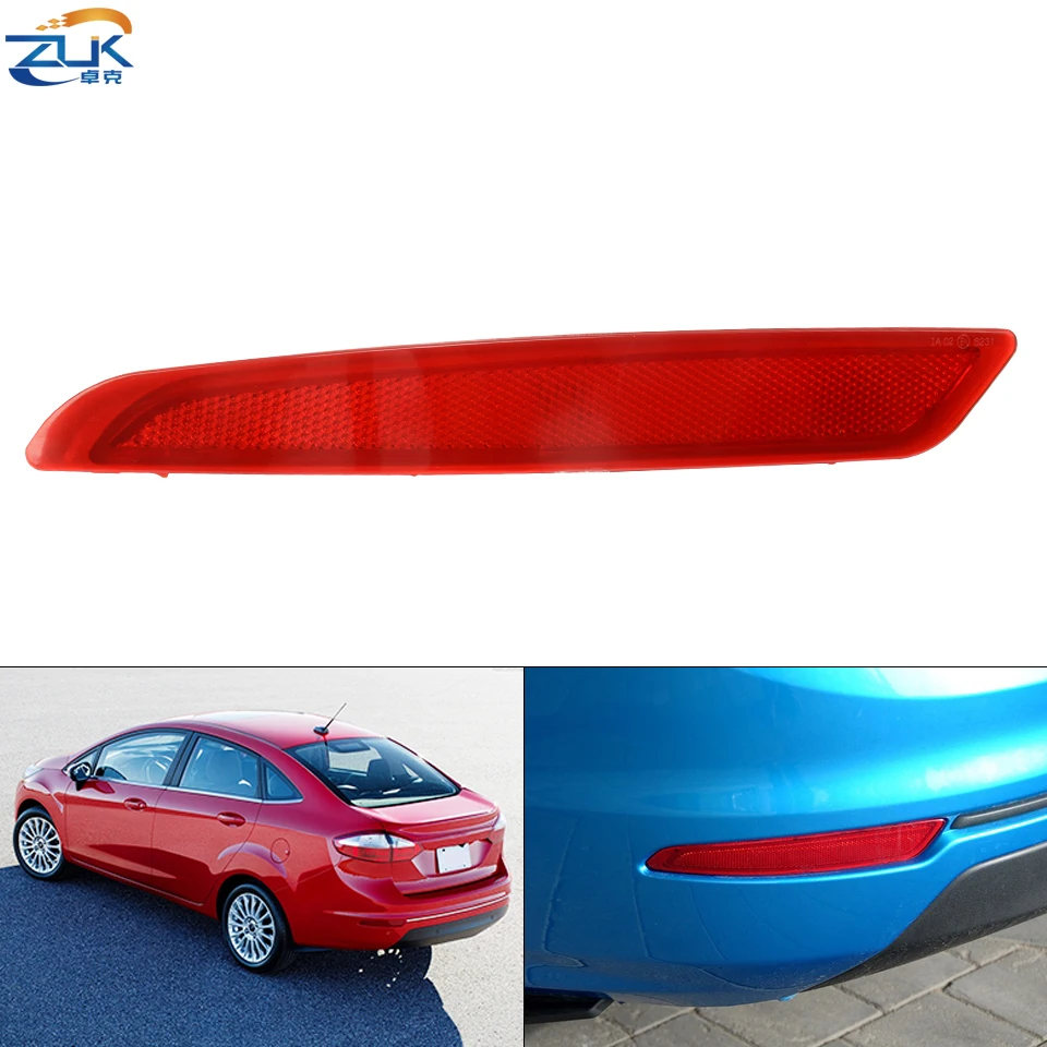 ZUK заднего бампера отражатель туман светильник Противотуманные фары для форд