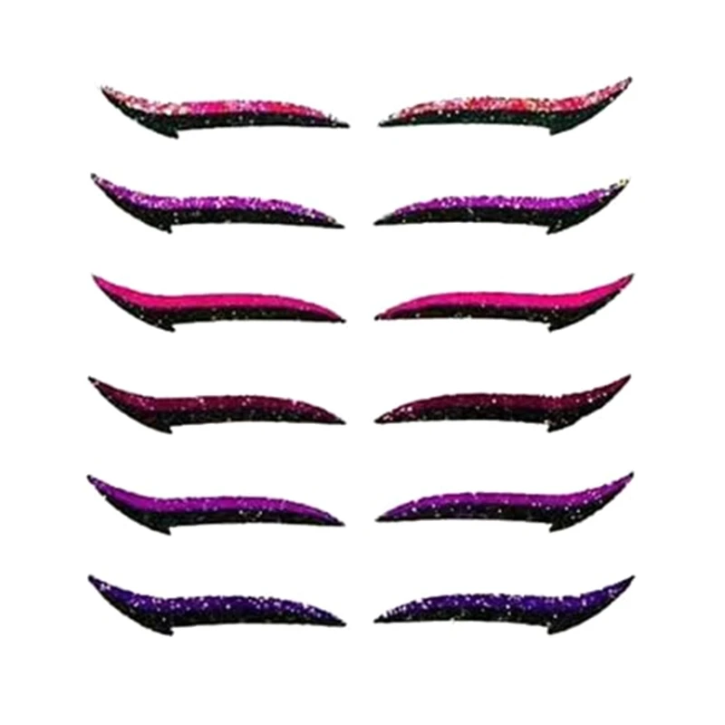 

Instant Eyeliner Stickers Double Eyelid Tape Self-Adhesive Streamline Design Eyeshadow Stickers for Beauty Makeup