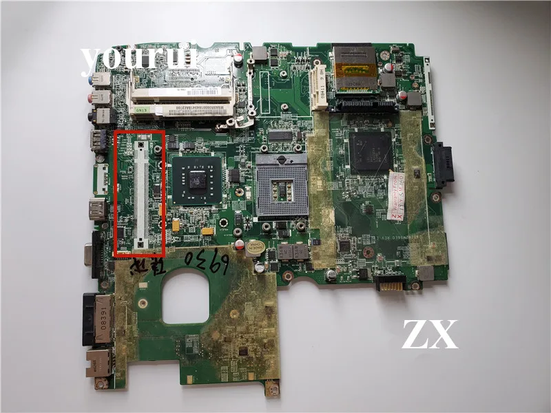 

DA0ZK2MB6F1 MBASR06001 MB.ASR06.001 для ноутбука Acer aspire 6930 6930g, материнская плата GM45 DDR2