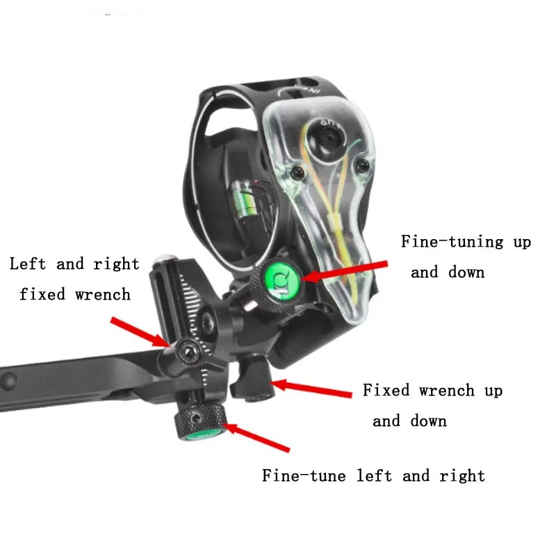 Стрельба из лука IQ блочный лук лазерный микро-лук с подсветкой 5 контактов дюймов