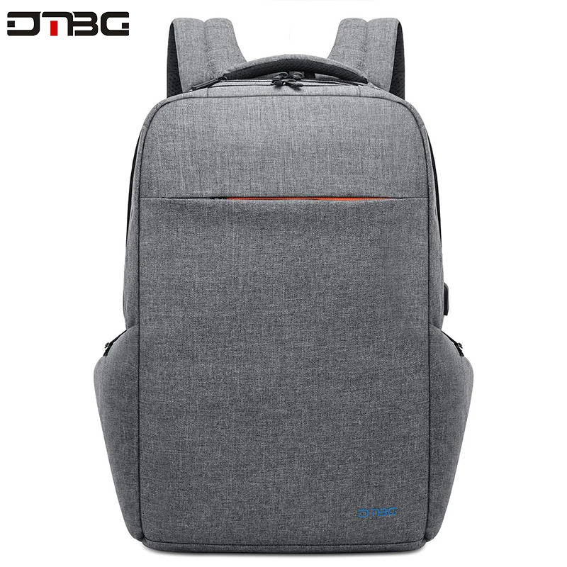 DTBG модный рюкзак 17 3 дюйма черные серые рюкзаки умная сумка с usb портом для зарядки