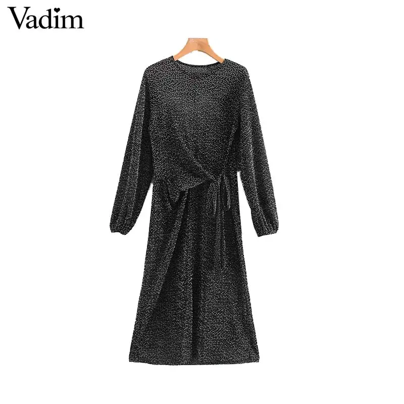 Женское элегантное платье vadim миди с декоративной строчкой галстук бабочка