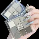 Горячая Распродажа, палитра теней для век с блестками, искусственные акриловые прозрачные тени для век, косметика, макияж TSLM1