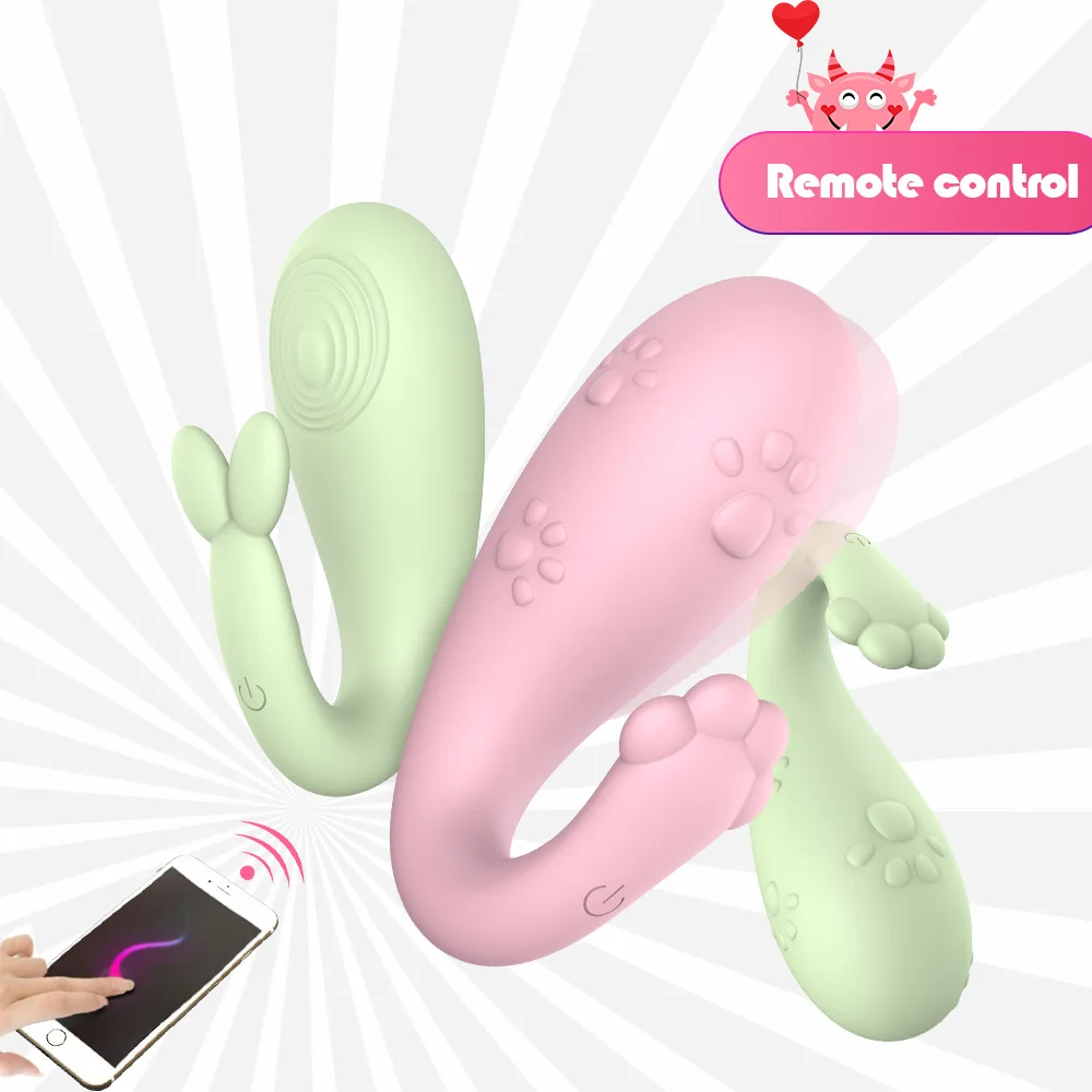 Соло 8 Частота Вибрационный яйцо APP Bluetooth Беспроводной Управление G spot головка