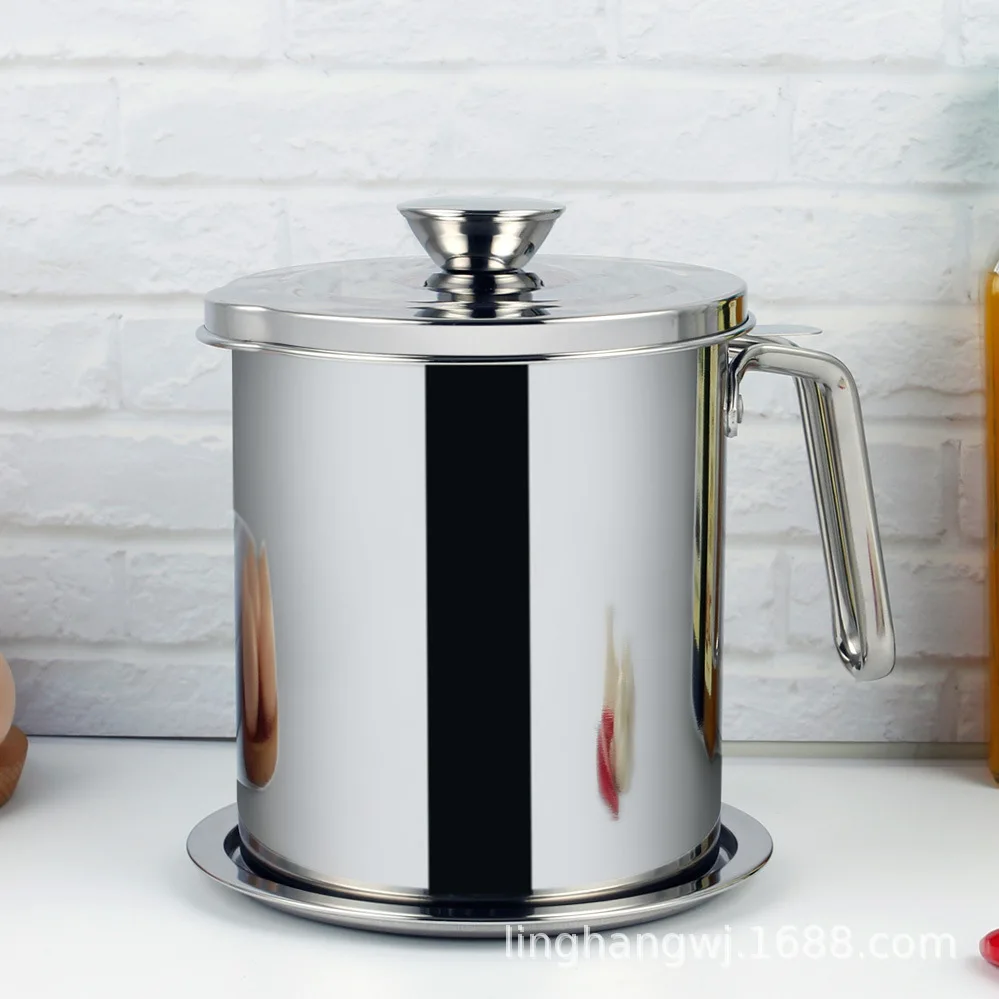 Канистра для масла из нержавеющей стали с фильтром большая емкость хранения