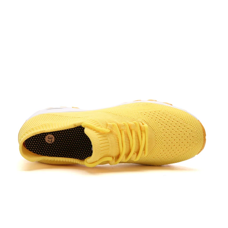 Женская прогулочная обувь Кроссовки из сетчатого материала Спортивная Большие