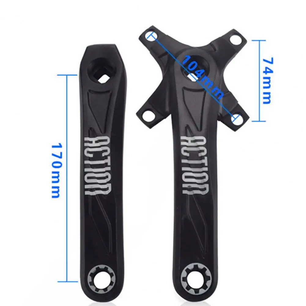 

170mm Left Right Square Hole Crank Crankset Bicycle Modification Accessories for Road Mountain Bike crankset pedivela