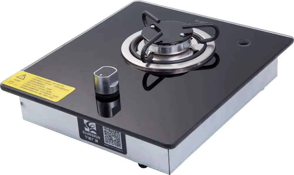 Газовая плита конфорка для лодок караван RV Camper LPG с закаленным стеклом 290*325*70 мм