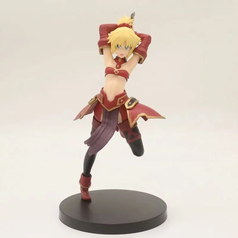 Аниме Fate Stay Night Red Saber Mordred ПВХ фигурка Коллекционная модель кукла игрушка 18