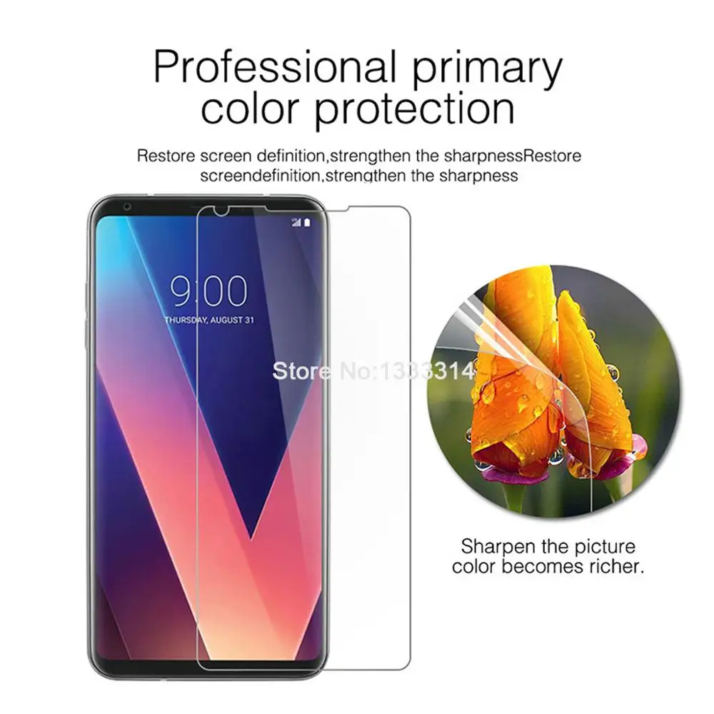 Закаленное стекло 9H 2.5D для LG V40 V30 V20 G4 G5/G6/G6 Plus прочная защитная пленка 10 шт. 0 33 мм |