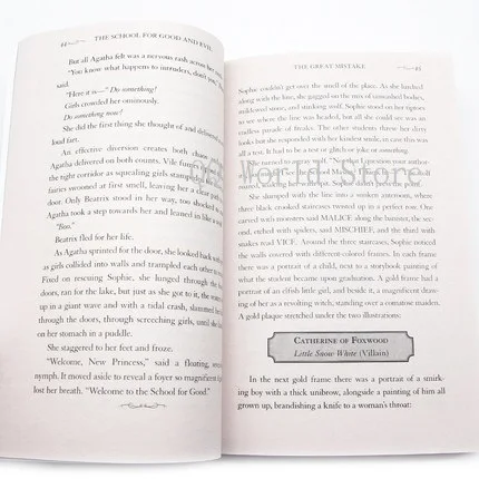 4 набор книг The School for Good and Evil 1-4 Soman Chainani для взрослых молодых подростков