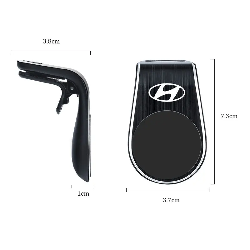 360 Magnetic Universal Car Phone Holder Air Vent Stand for Hyundai I20 I30 Ix20 Ix35 Elantra Accent Shell Cover Auto Goods | Автомобили и