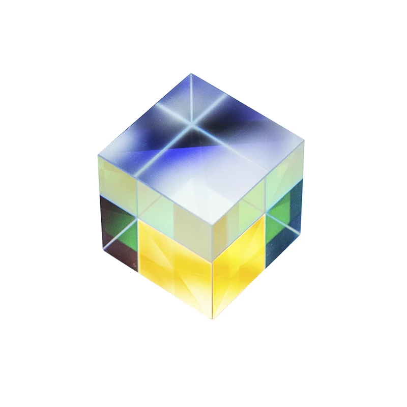 30*30*30 светильник куб Радужная Цветовая Призма из шести призм фотография Радужный