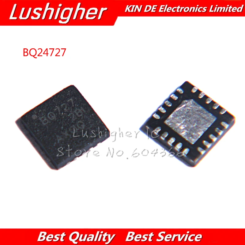 

10 шт., BQ727, BQ24727, QFN, BQ24727RGRR, QFN-20, новый оригинальный