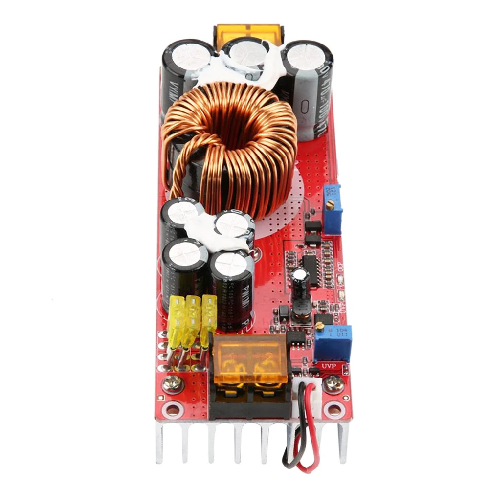 

1500W 30A Voltage Step Up Converter Boost CC CV Power Supply Module Step Up Constant Current Module DC-DC 10-60V to 12-97V