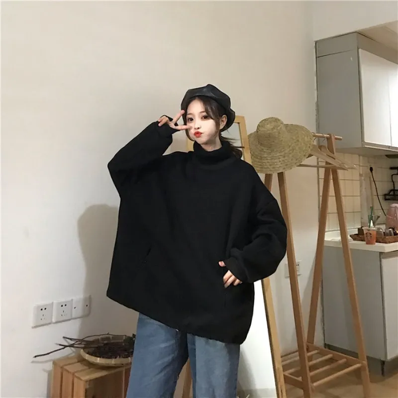 Новинка Повседневная Женская водолазка новинка 2020 Осенний женский базовый