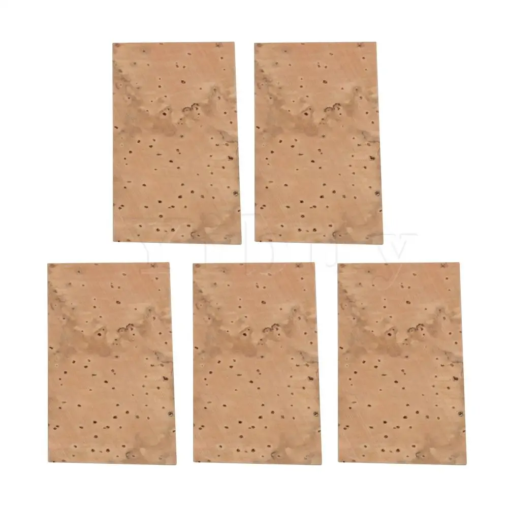

Yibuy 5 шт. 45x25x1 мм шеи пробковые листы для флейты кларнет саксофон запасные части