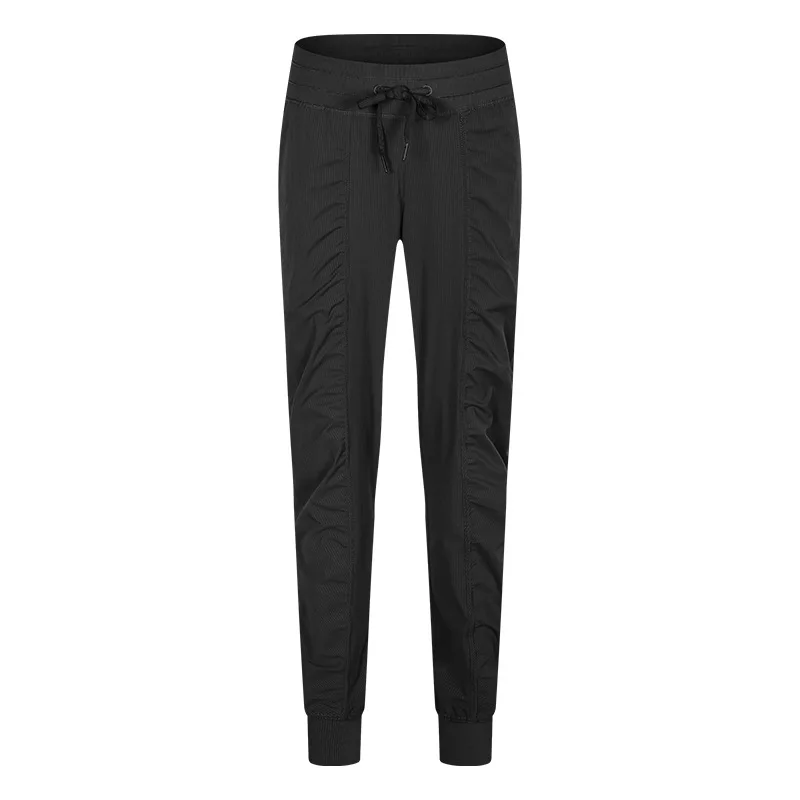 

New Style Woven Pocket Yoga Pants Loose Trousers Quick-Drying Elastic Sports Casual Pants Women Winter