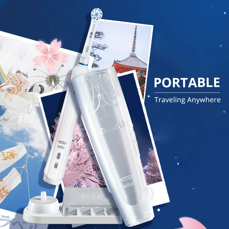 Зубная щетка Oral B 3D звуковая электрическая для взрослых|Электрические зубные