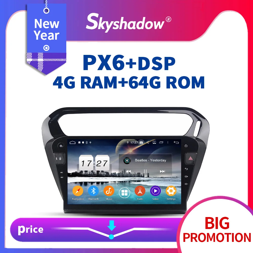 PX6 DSP IPS Android 9 0 4G + 64GB Автомобильный dvd плеер GPS карта автомобиля RDS Авто радио wifi