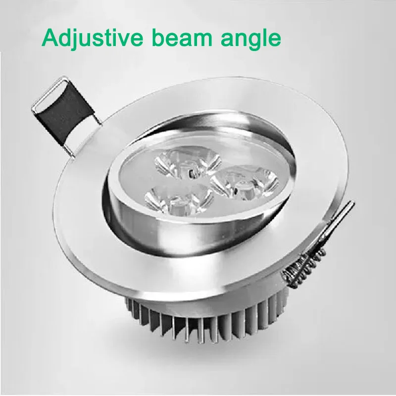 Затемнения светодиодный вниз светильник COB потолочный Точечный 6 Вт 10 14 18 AC85 265V