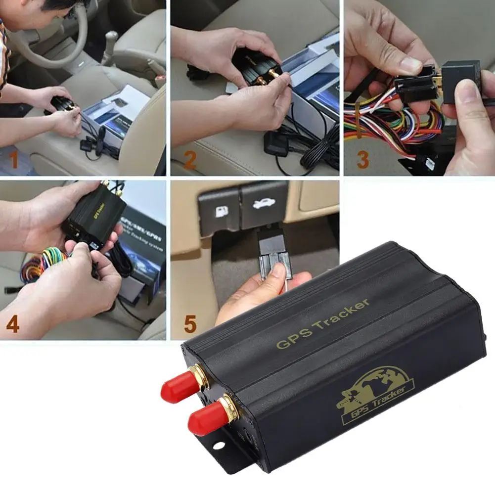 GPS трекер TK103A Gps со спутником GSM GPRS отслеживание в режиме реального