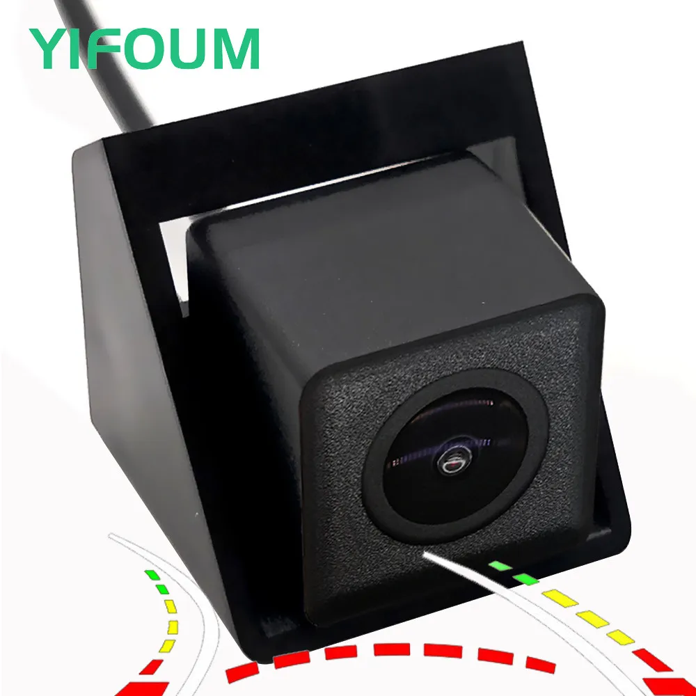 Камера заднего вида YIFOUM HD с динамической траекторией движения для Ssangyong Actyon Korando 2010 2011 2012 2013 2014 2015.