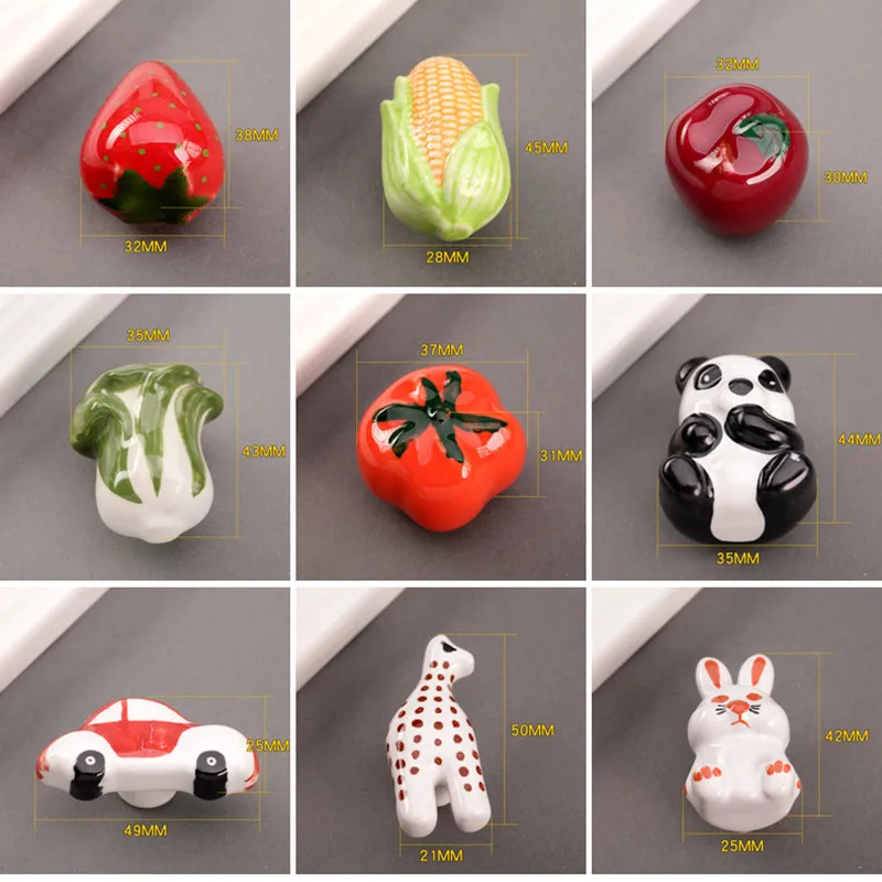 1 шт. овощей футболка с изображением персонажей видеоигр керамическая ручки на