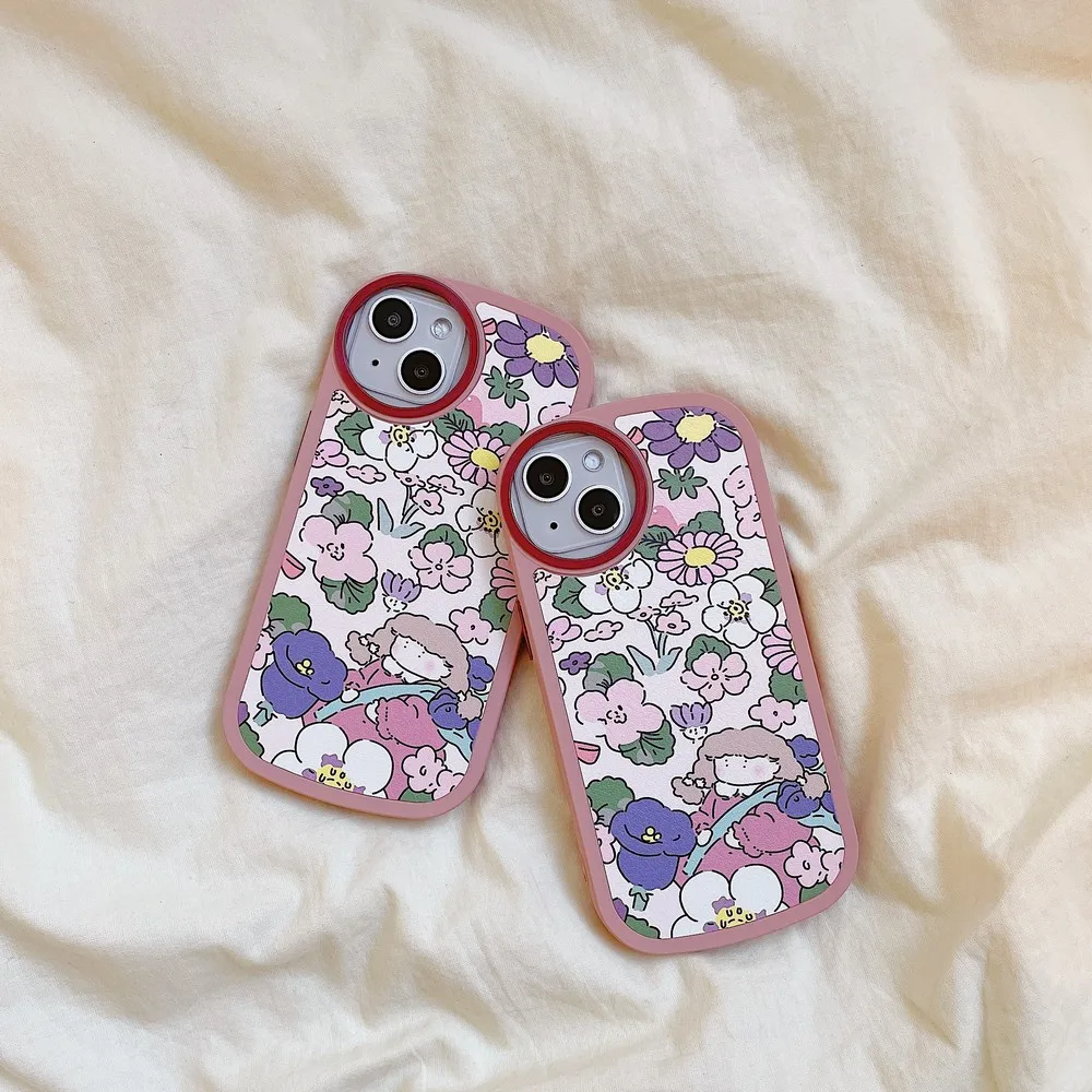 

Flower Soft Case for IPhone 12 12Pro 12Promax 13 13Promax 11 11Promax XSMAX XR X XS 7 8plus