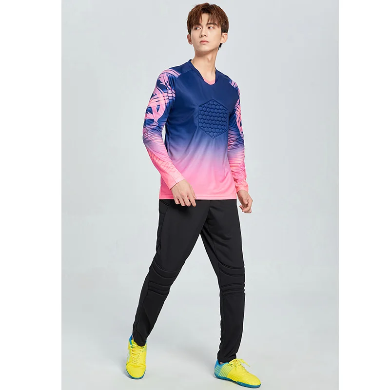 2021 Новый Для Мужчин's Футбол костюм вратаря футбольные ворота униформа для