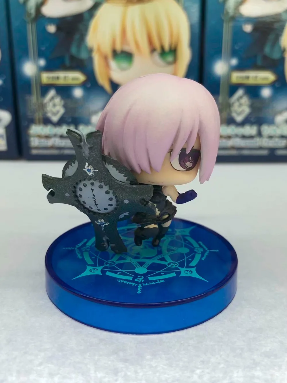 6 шт./компл. Fate Grand Order Fate FGO Saber Mash Kyrielight аниме фигурка ПВХ Новая коллекция Коллекция игрушечных фигурок