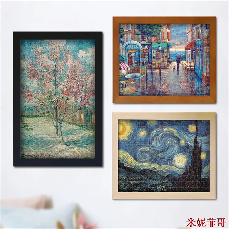 New Mini jigsaw picture puzzles 1000 pieces Landscape Puzzle educational toys for adults children kids games Toys Gifts | Игрушки и