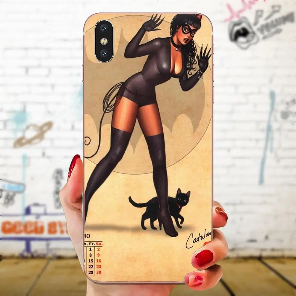 Мягкий чехол для мобильного телефона чехол для крышки корпуса для Xiaomi Redmi Mi 4 7A 9T K20 CC9 CC9e Note 7 9 Y3 SE рro рrime Go Play кинозвезды; Соблазнительная девушка