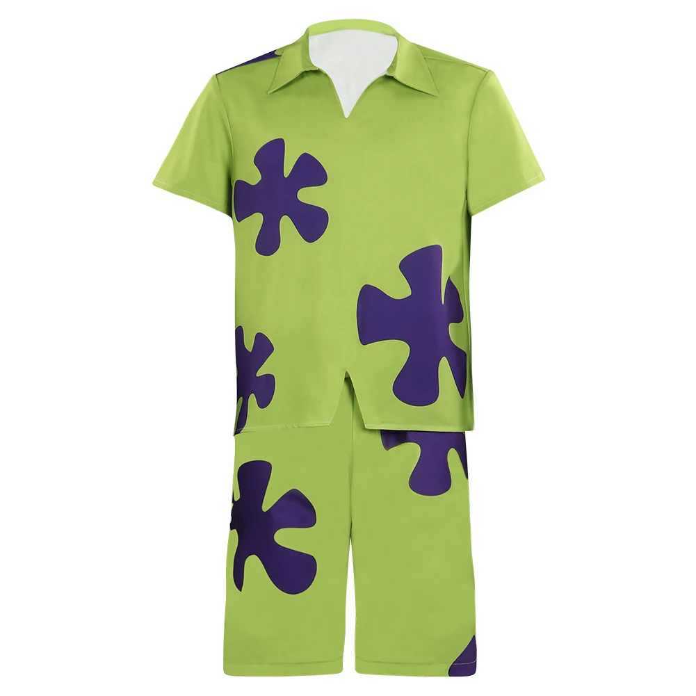 Костюм для косплея звездного представления Патрика рубашка и шорты повседневный