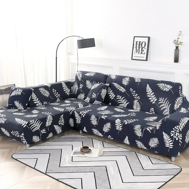 Новый 2 шт. Чехлы для дивана L форма гостиной образный чехол шезлонг угловой диван
