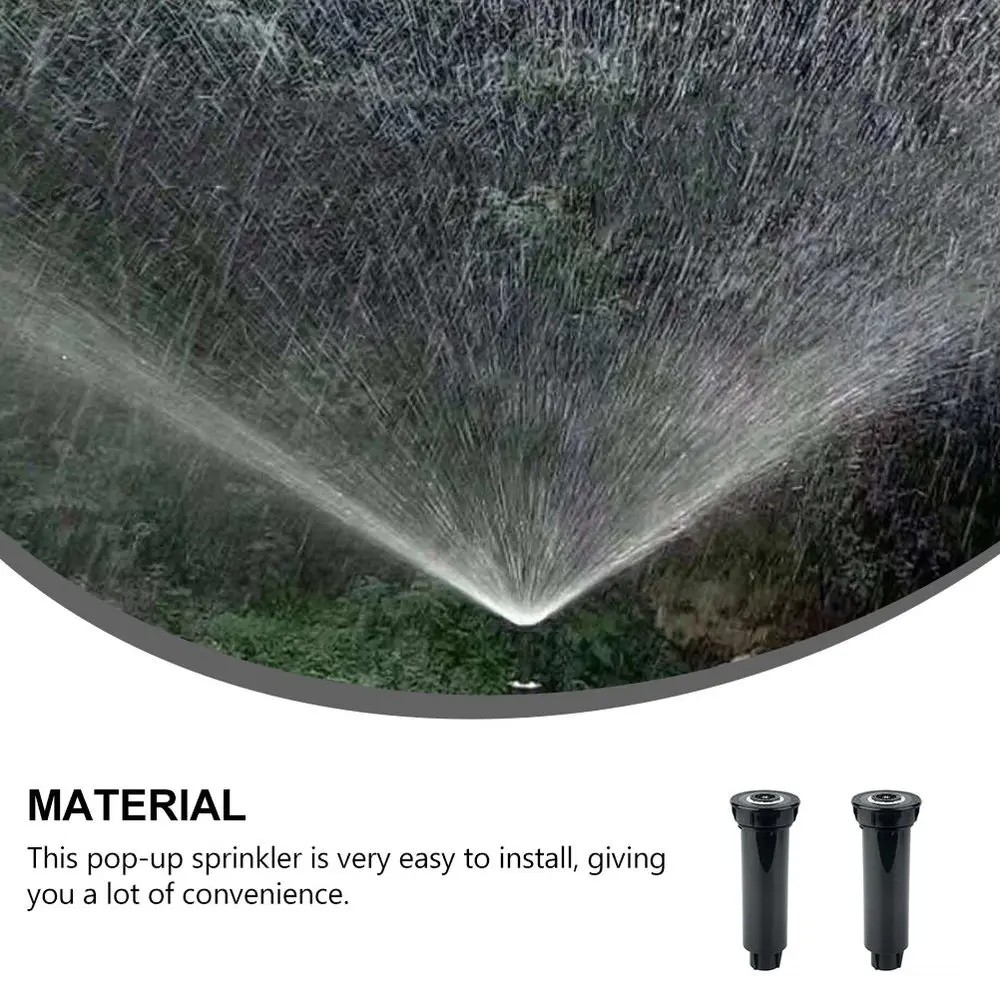 

2pcs Professional Pop-up Sprinkler Spray Head Lawn Watering Sprinkler