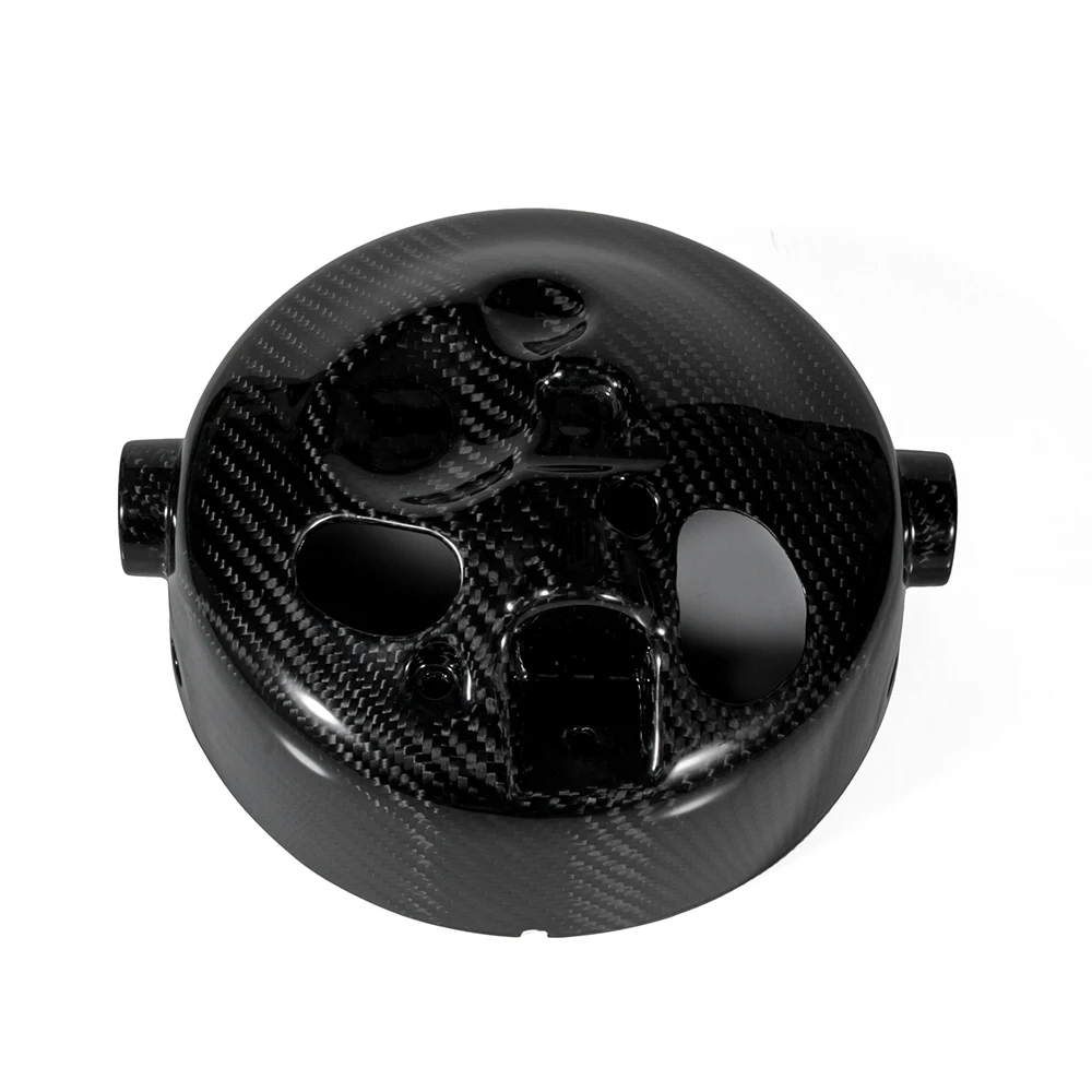 For YAMAHA XSR900 XSR 900 2017 2018 2019 Gloss/Matte Carbon Fiber Motorcycle Headlight Bucket Back Cover protector | Автомобили и