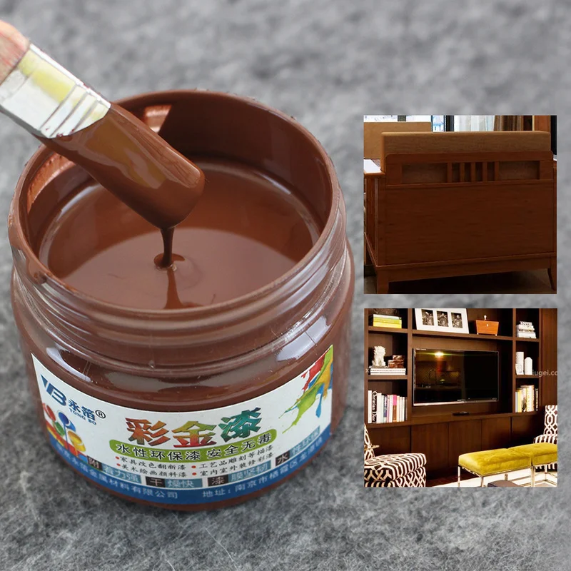 Brown Acrylic Paint Is Water Color Painting Metal Furniture Rust Corrosion Brush for Wood Fabric Wall Crafts | Канцтовары для офиса