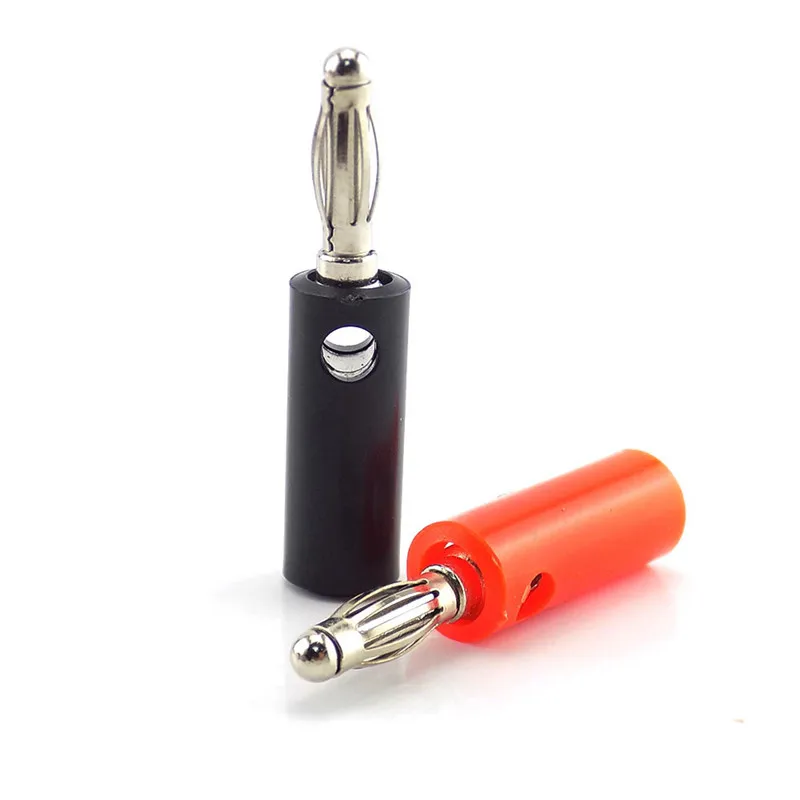 Аудио Динамик тарелка с бананами Вилки разъемы 4 мм пайки для видео музыкальные DIY