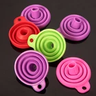 Аксессуары для алмазной живописи инструменты удобная складная силиконовая воронка контейнер для бисера Алмазная вышивка