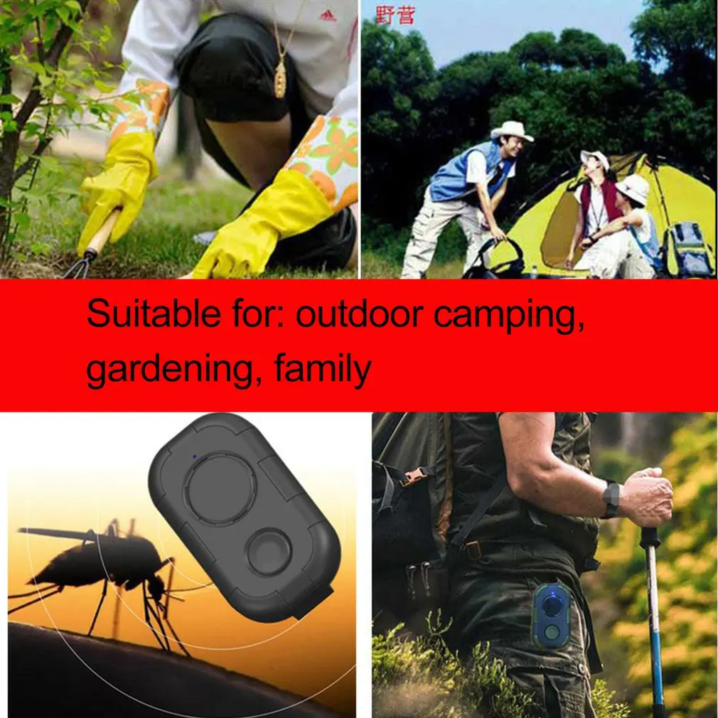 

Electronic Mosquito Repellent Portable Outdoor Mini Mouse Insect Repellent USB Charging 7-segment Frequency Conversion