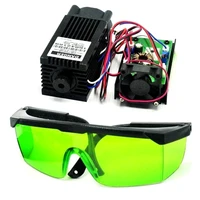 445nm 450nm 2w blue laser diode dot module 2000mw engraver 12v with 405nm 445nm with laser protective goggles