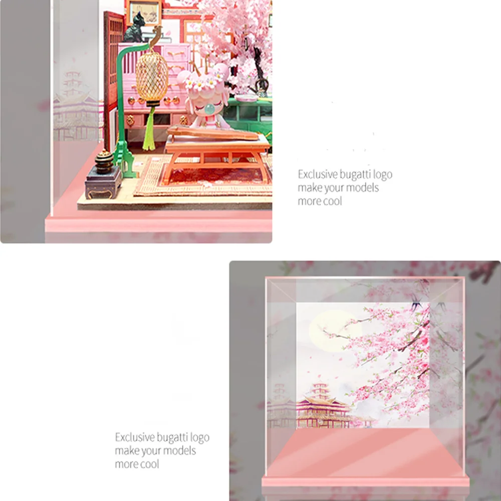 

BrIckLight Acrylic Display Box Dustproof & Waterproof Model/Building Blocks/Toys/Dolls/Jewelry Storage Collect Anime